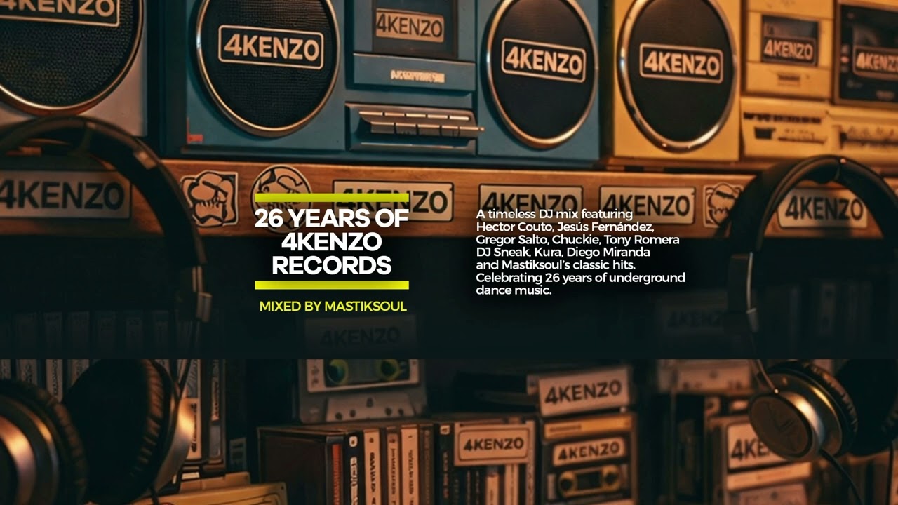 Capa do podcast 26 Years 4Kenzo Records